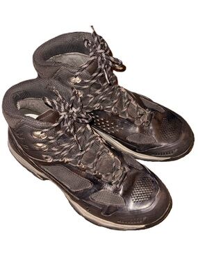 Vasque Breeze AT GTX Mid GoreTex Waterproof Boot Black Dark Gray 11.5 Wide EE